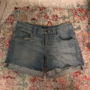 J crew denim shorts